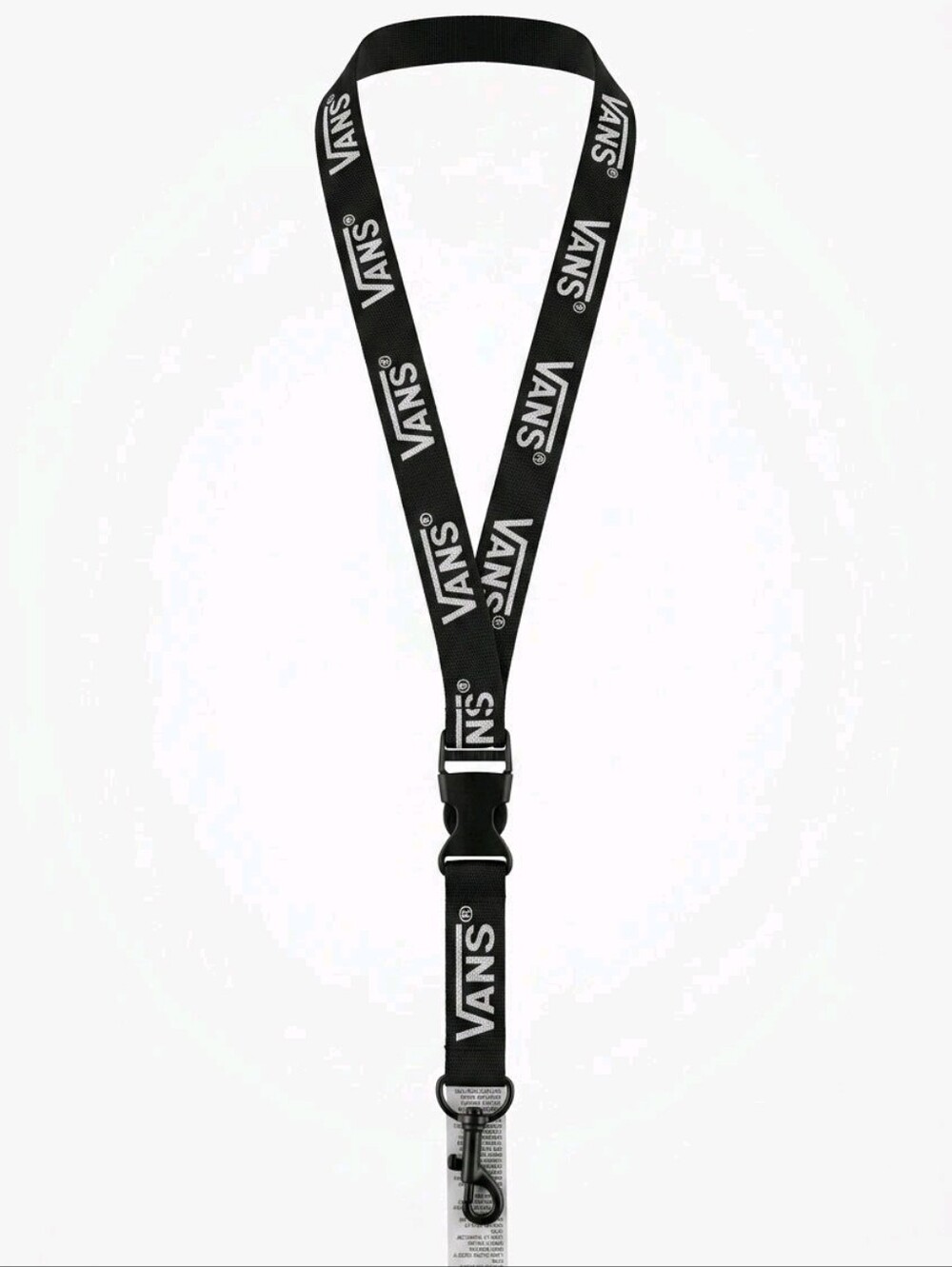 Vans Black Logo Lanyard - 1024